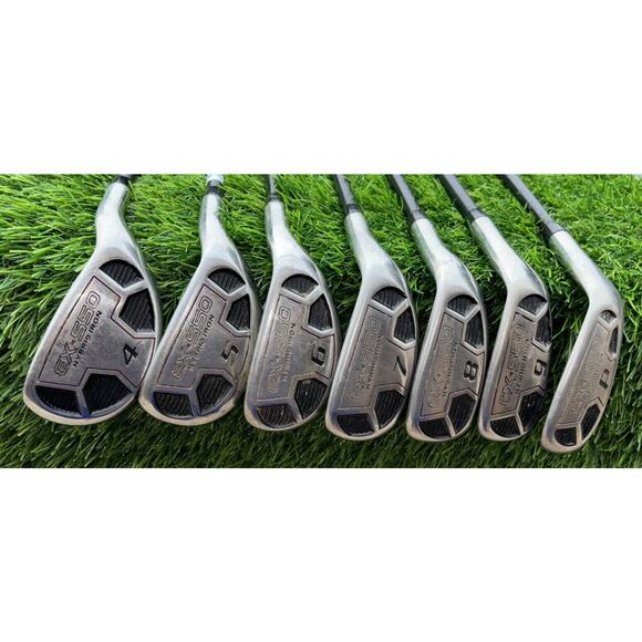 PowerBilt EX-550 R-Flex Men's Hybrid Iron Golf Set 4-PW, 72grams Right Handed - Picture 1 of 5